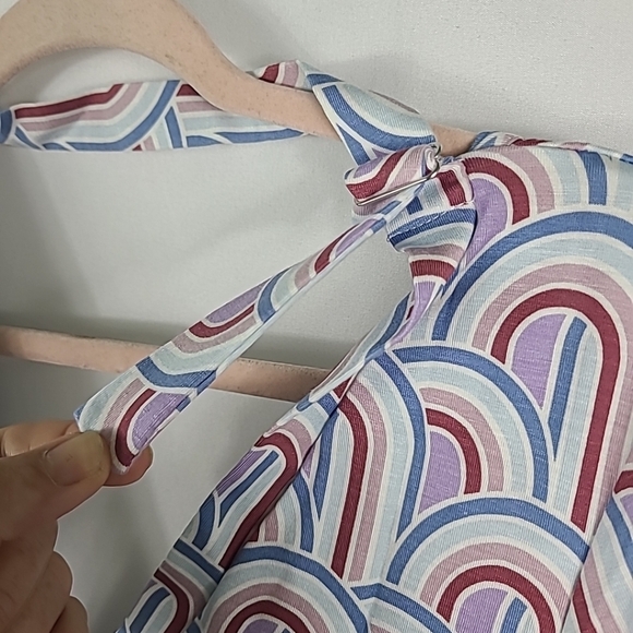 NWT Lila Rainbow Labor & Postpartum Gown One Size - Picture 6 of 11